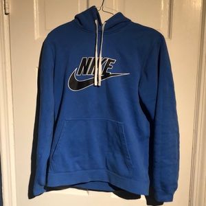 Blue Nike Retro Logo Sweatshirt